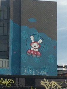 astro bunny graffiti